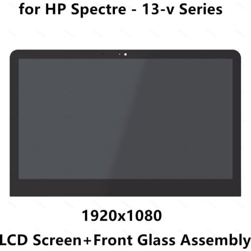 LCD Display Screen+Front Glass Assembly For HP Spectre 13-V Series 13-v022tu 13-v027tu 13-v031tu 13-v001tu 13-v002tu 13-v003tu