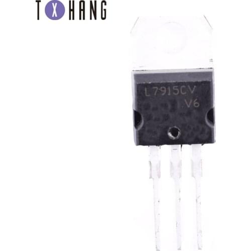 10PCS L7915CV TO220 L7915 TO-220 7915 LM7915 MC7915 7915CV new and original IC diy electronics