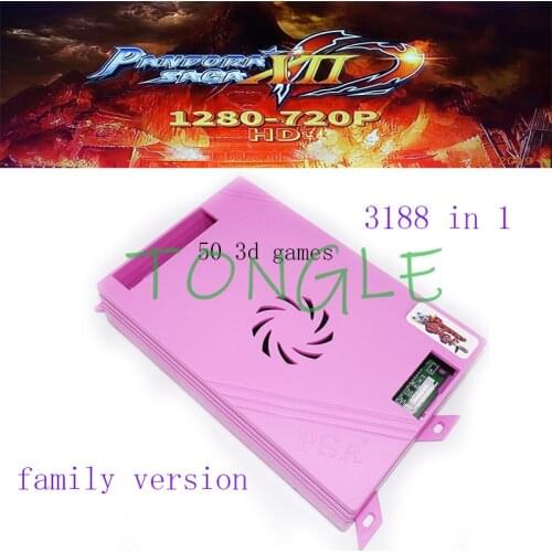 3188 in 1 Pandora Saga Box 12 Family-Version board 40p arcade PCB for Coin HD video Jamma games HDMI VGA FBA MAME Motherboard