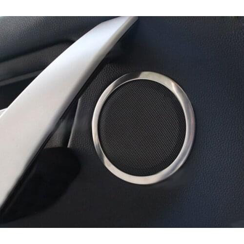 4pcs For BMW 2013-2017 New 3 Series 316 320 GT Horn decorative ring sound Ring sticker