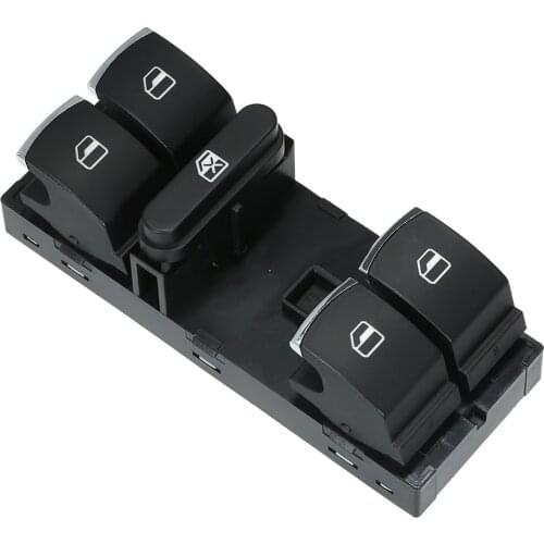 Auto Car Master Power Window Switch 5ND 959 857 for VW CC Tiguan Passat B6 Golf Jetta MK5 MK6 Driver Side Console Control Lifter