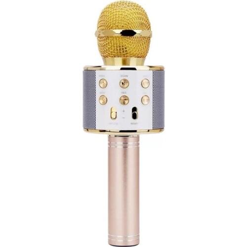 Wireless Portable Handheld Bluetooth Karaoke Microphone Singing Machine