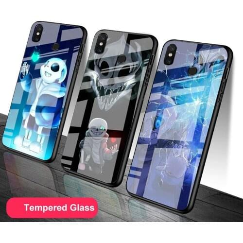 Bad Time Undertale Tempered Glass Phone Case For Redmi Note 5 6 7 8 9 Pro Note8T Note9S Redmi8 9 Cover Shell