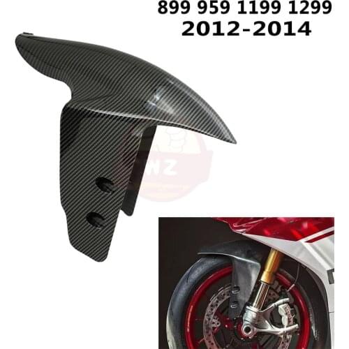 For Ducati 899, 959, 1199, 1299 Panigale 2012 2013 2014 Motorcycle parts Carbon fiber front fender front fender splash guard