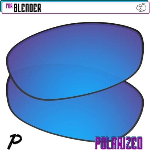 EZReplace Polarized Replacement Lenses for - Oakley Blender Sunglasses - Blue P