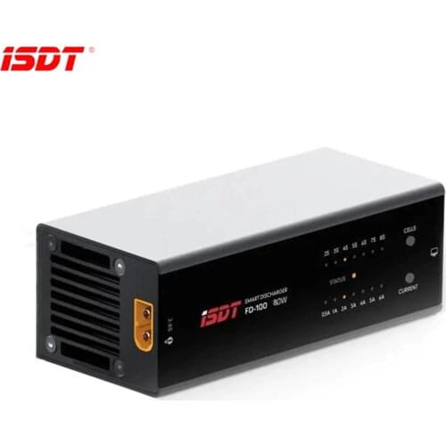 ISDT FD-100 80W 6A Smart Control Discharger for 2S-8S Lipo Battery