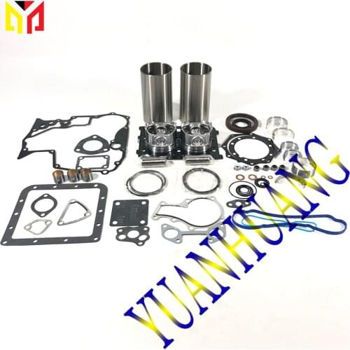 Z602 Engine Rebuild Kit Overhual Repair Gasket Set For Kubota Excavator Tracotr BX500 Piston Ring Bearing