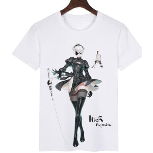 NieR: Automata YoRHa No.2 Type B Uniforms daily use tshirt tee