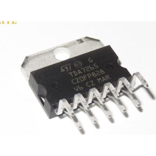 100% New 50pcs TDA7265 ZIP11 Audio Amp Speaker