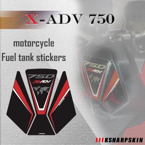 New sale Motorcycle 3D Gel Protector decorative stickers for HONDA XADV 750 Anti-collision and anti-scratch personality pad