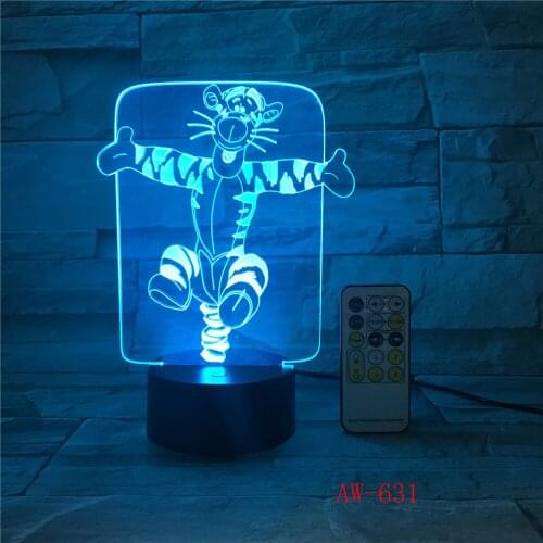 Monkey Table Led Night Light USB Touch Sensor RBG Novelty Lighting Child Kids Baby Gift Gadget Monkey 3D Lamp AW-631