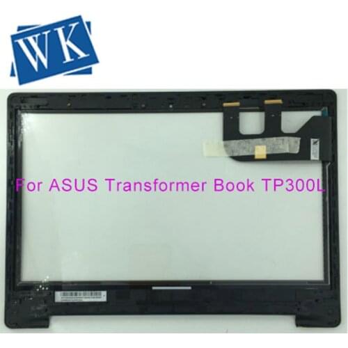 13.3'' inch Touch Screen Panel + Frame For ASUS Transformer Book TP300L TP300LA TP300LD Series Digitizer Glass Replacement