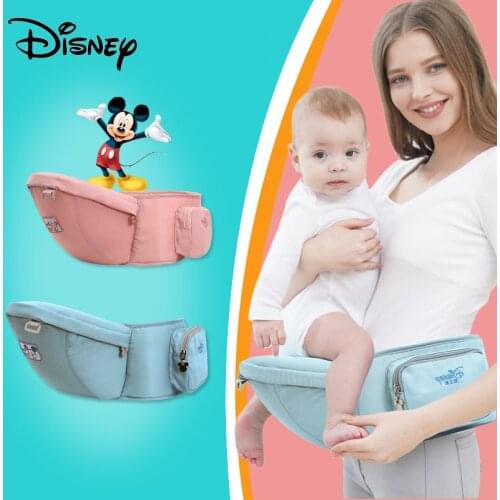 Disney Baby Carrier Ergonomic Waist Stool Walkers Baby Sling Hold Facing Kangaroo Baby Wrap Carrier for Baby Travel 0-24 Months