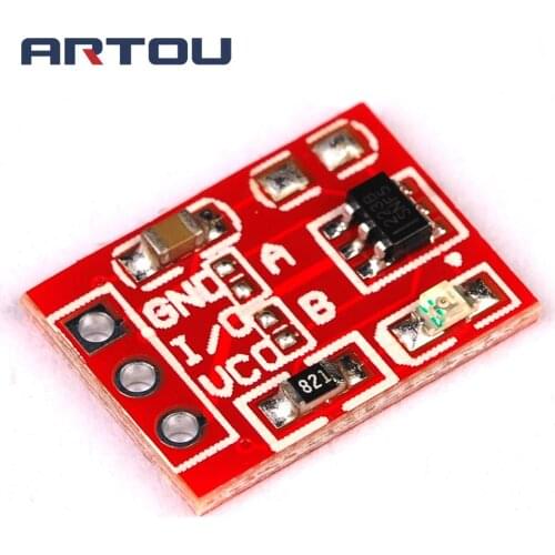 50Pcs TTP223 Touch Key Switch Module Touching Button Self-Locking/No-Locking Capacitive Switches Single Channel Reconstruction