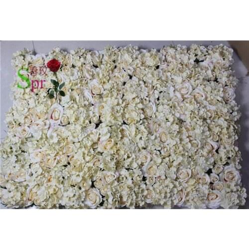 SPR Free Shipping champagne 10pcs/lot wall hanging artificial wedding backdrop flower decorations home market decoration