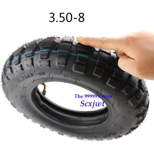 Lightning shipment 3.50-8 inner and outer tyre For Go Kart Tire Cart Mini Bike Lawn Mower Trailer Carts Scooter Monkey bike tire