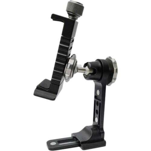 Phone Clip,Phone Tripod 360 degree Rotatable Phone Bracket with 1/4 inch Screw Hole Universally to All Mobile Phones