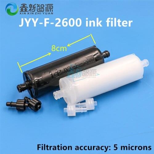 UV Printer filter JYY ink filter black long ink filter for inkjet printer JYY-F-2600 Column filter for solvent printer filter