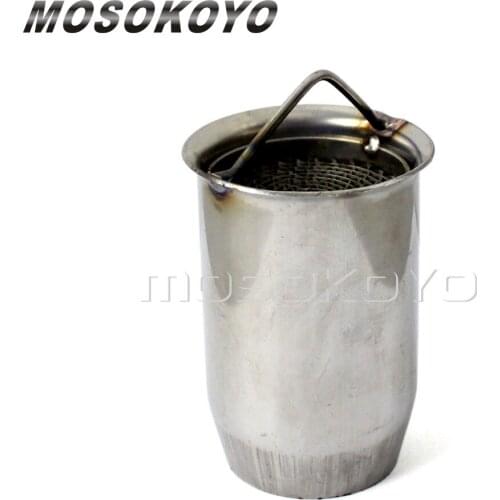 1PC 51mm Universal Exhaust Muffler Insert Can Noise Eliminator Silencer Baffle for Honda Kawasaki Yamaha Cafe Racer