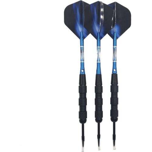 3Pcs Steel Tip Darts Accessories 20g Indoor Sports Entertainment Dart Flights Blue Aluminium Alloy Darts Shafts Flight Dardos