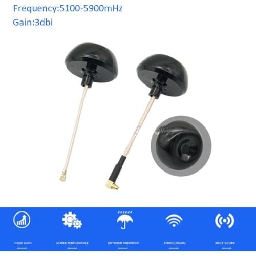 IPEX antenna 5.8G MMCX FPV antena high gain Omnidirectional antenne For RC Models
