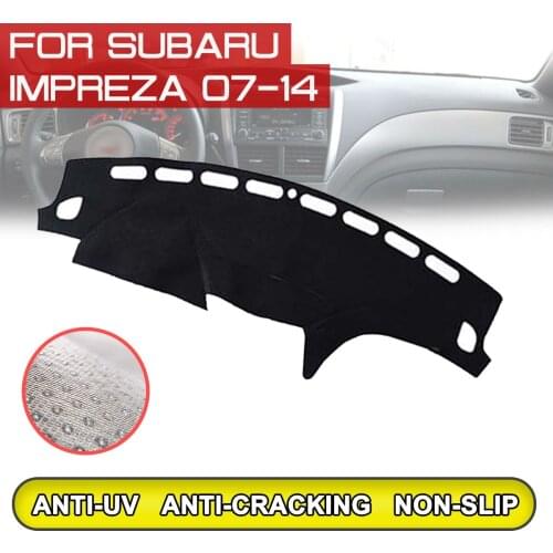 For Subaru Impreza 2007 2008 2009 2010 2011-2014 Car Dashboard Mat Anti-dirty Non-slip Dash Cover Mat UV Protection Shade