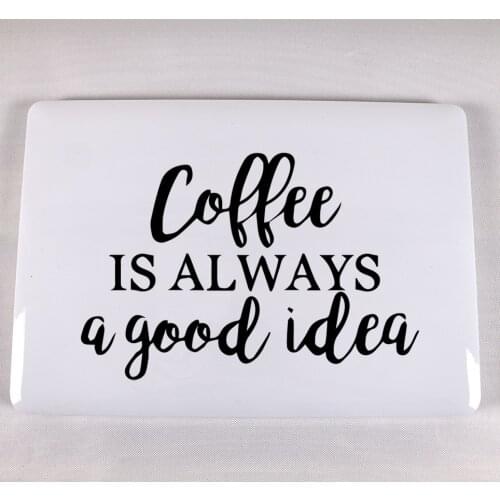 Laptop sticker Coffee art pattern vinly sticker for MacBook sticker laptop skin decoration