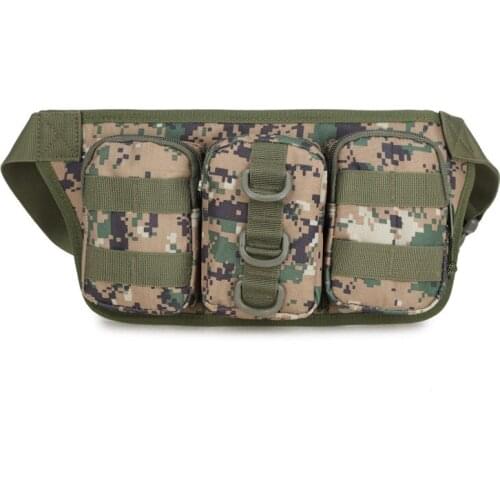 Waist Fashion Casual sports outdoor bag multi-function kettle running carry-on camouflage hiking travel belt army