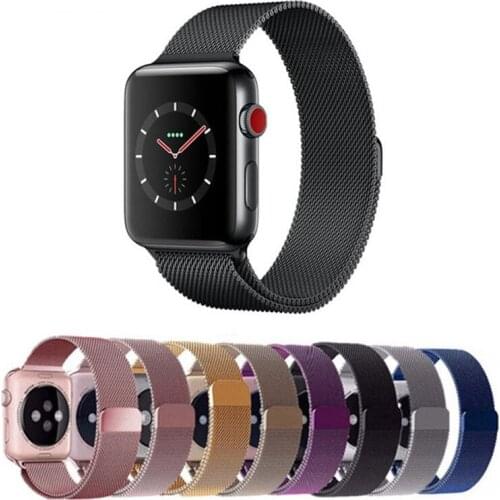 Stainless Steel band For Apple Watch series 1/2/3 42mm 38mm Bracelet strap for iwatch series 4 40mm 44mm Watchband Accessories