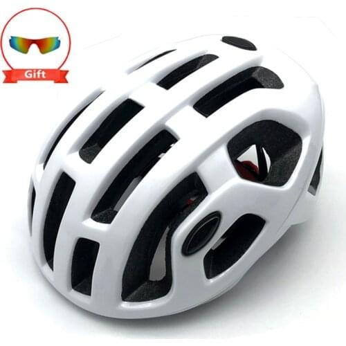 Bicycle Road Helmet EPS+PC Mens Ultralight MTB Outdoor Mountain Bike Comfort Cycling Helmets Safety Cycle Bike Equipment