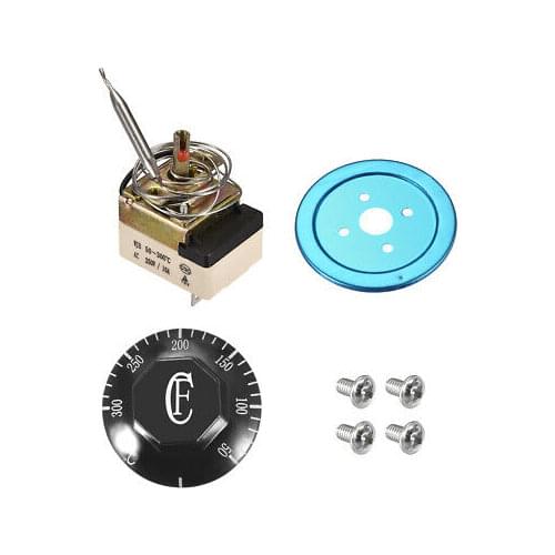 Electric Oven Thermostat, Adjustable Temperature Controller, 50-300C 16A 3 Pin