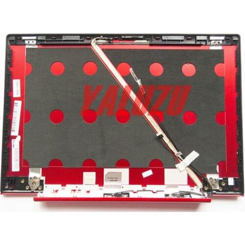 YALUZU NEW FOR Lenovo Ideapad U430 U430P LCD Back Rear Case Non Touch Screen Cover 3CLZ9LCLV50 LCD top BACK cover red color