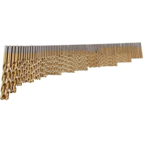 105pc Drill Bits Set for Stainless Steel Metal HSS-Co Cobalt Bit Titanium