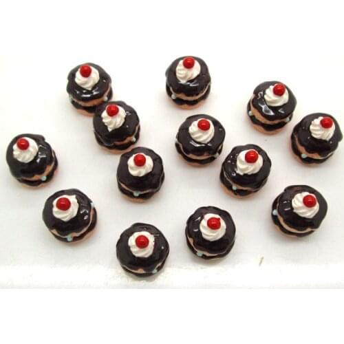 20Pcs Resin Castle Cakes Decoration Crafts Flatback Cabochon Scrapbooking Fit Phone Embellishments Beads Diy Accessories