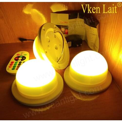 2018 New DHL Garden lamps Fairy led light wedding party decoration 12cm multicolor small led waterproof floating led lights