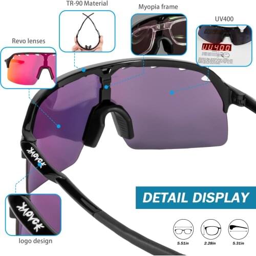 2021 Polarized Bicycle Glasses for Men Cycling Sunglasses TR90 Women Mtb Sports Goggles Mountain Bike Eyewear Cycling Glasses