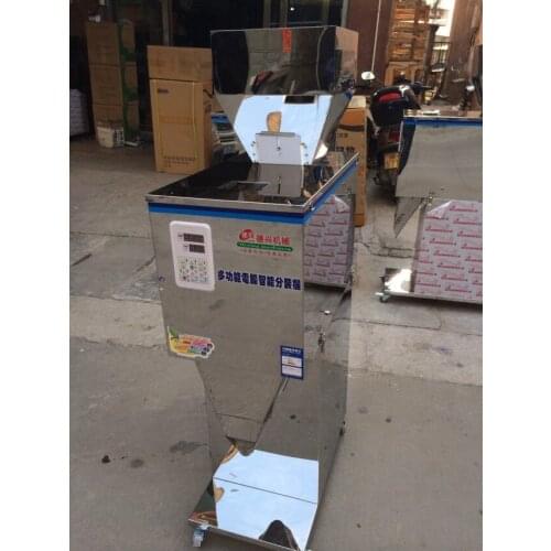 Automatic Food weighing packing machine 20-3000g powder granular tea hardware filling machine Double vibrator exquisite version