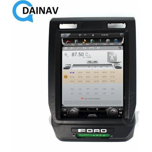 12.1 inch Car Multimedia Player GPS Navigation Head Unit For-FORD F150 2014 2015 2016 Vertical Screen Touch Car Stereo Radio