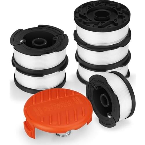 B17 String Trimmer Spool Replacement For BLACK & Decker AF-100 Refill Line Auto Feed Single Weed Eater