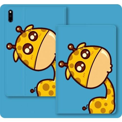 Tablet PU Leather Cover For Huawei Mediapad M6 8.4 10.8 inch 2019 Case SCM-AL09 / w09 For MatePad Pro 10.8 " Silicone soft shell