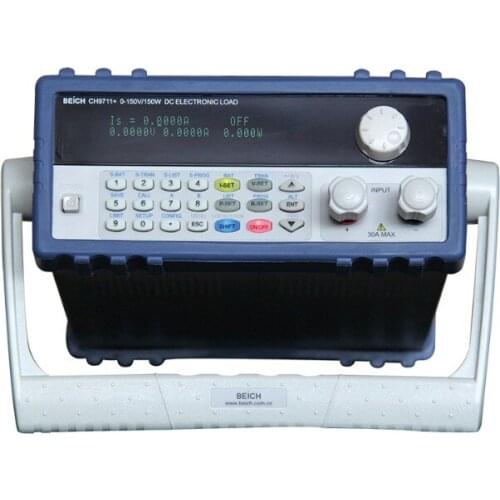 BEICH CH9711 digital battery tester, Programmable DC Electronic Load ,0~120V/1mA~30A/150W
