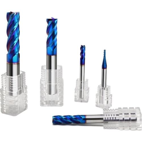 1mm 4 Flutes HRC65 Carbide End Mill Alloy Carbide Milling Tungsten Steel Milling Cutter EndMillS CNC Cutting tools