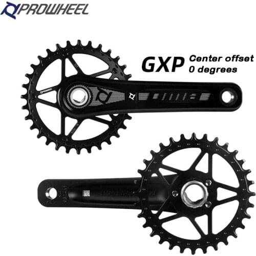 PROWHEEL MTB Crankset 32T 34T 36T 38T Aluminum Alloy 170/175mm Bicycle DMB Crank set GXP Narrow Wide Sprocket Bottom Bracket BB