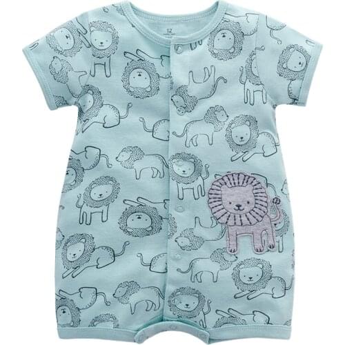 Summer Baby Rompers Newborn Baby Clothes For Girls Boys Short Sleeve Jumpsuit Baby Clothing boy Kids Outfits