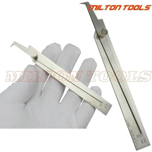 0-2mm bite edge ruler weld seam detection ruler ruler undercut depth gauge weld depth inspection ruler