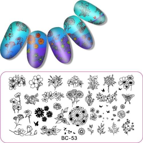 Major Dijit Stencils For Nail Design