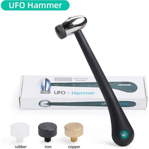 Multi - Function 4 Tips Ufo Hammer For Jewelry Tools Household Hand Tools Hammer With Head Dia 22mm Length 220mm