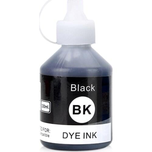 New Black Universal Dye refill Ink kit For Brother DCP-T300 500W T700W T800W Printer 2Black Ink Refill ink free shipping