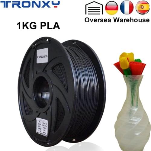 TRONXY PLA 1.75mm Filament 1KG Printing Materials For 3D Printer Extruder Pen Print Plastic Environmental Material Accessories