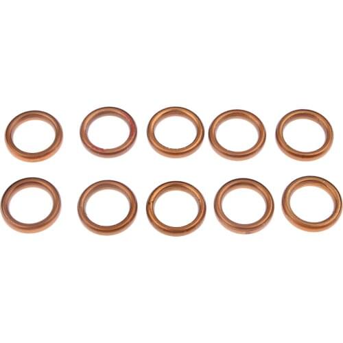 Motorcycle Exhaust Muffler Gasket Rings For GY6 Scooters ATV 49cc 50cc 150cc